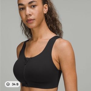 Lululemon Elite Front Zip Sports Bra